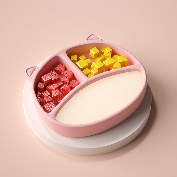 Silicone children's dish set, 6 pieces