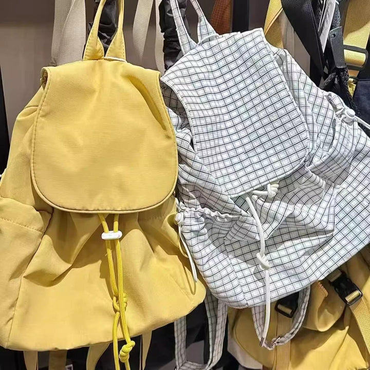 Lightweight polyester backpack in Japanese style