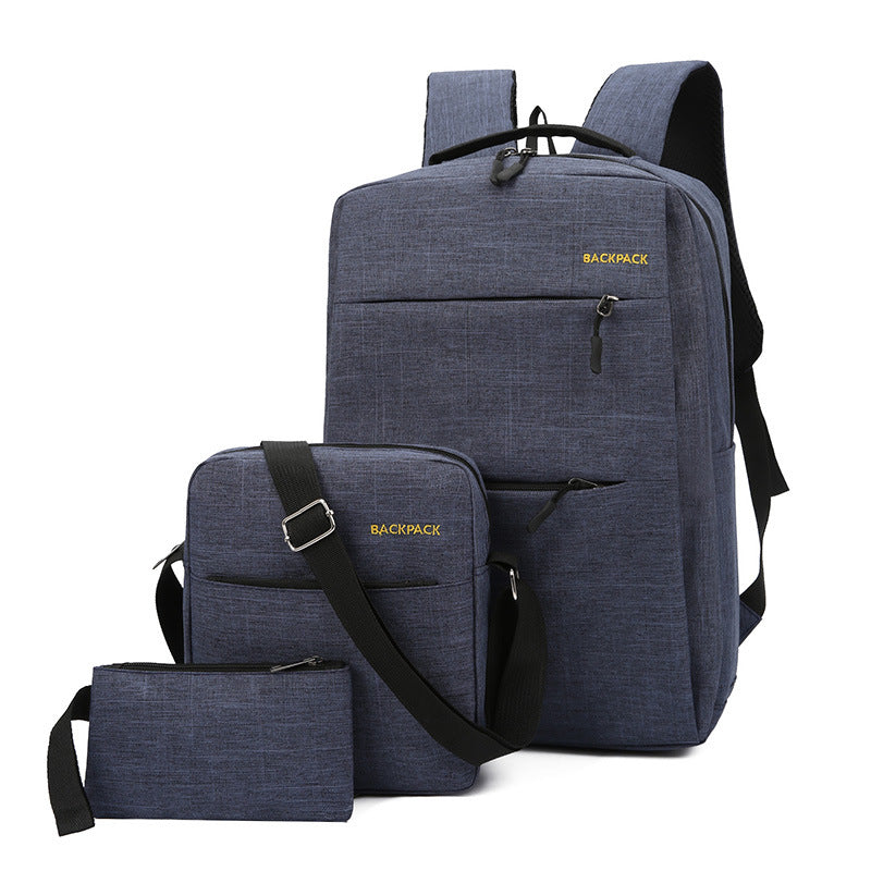 Business backpack with USB port, 20-35 L