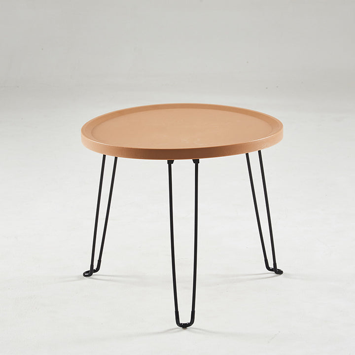 Folding side table, round, Ø 45.5 × 40 cm, Model H-262