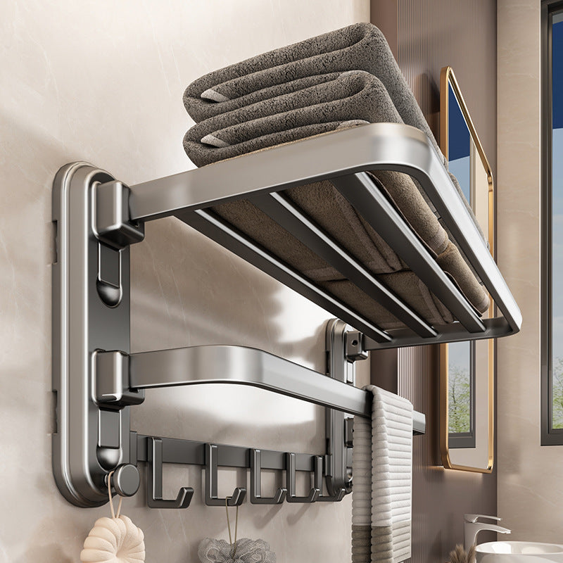 Towel holder with suction cup for the bathroom