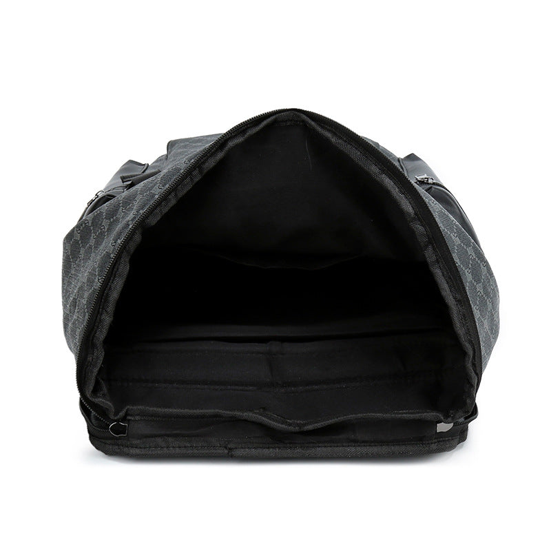 PU Backpack, grid pattern, under 20 L