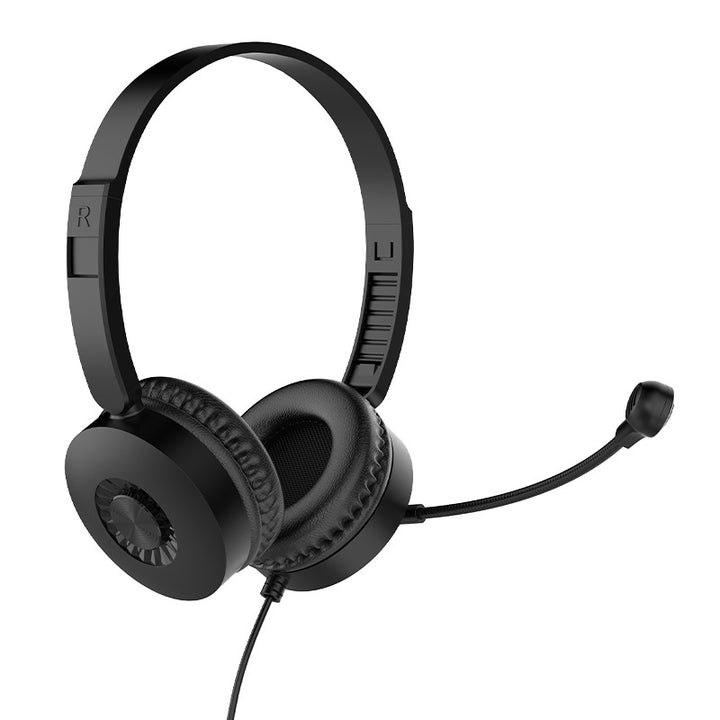 Bai'en DH800 Call Center Agent Telemarketing Outbound Customer Service Headset Computer Mobile Phone Telephone Headset