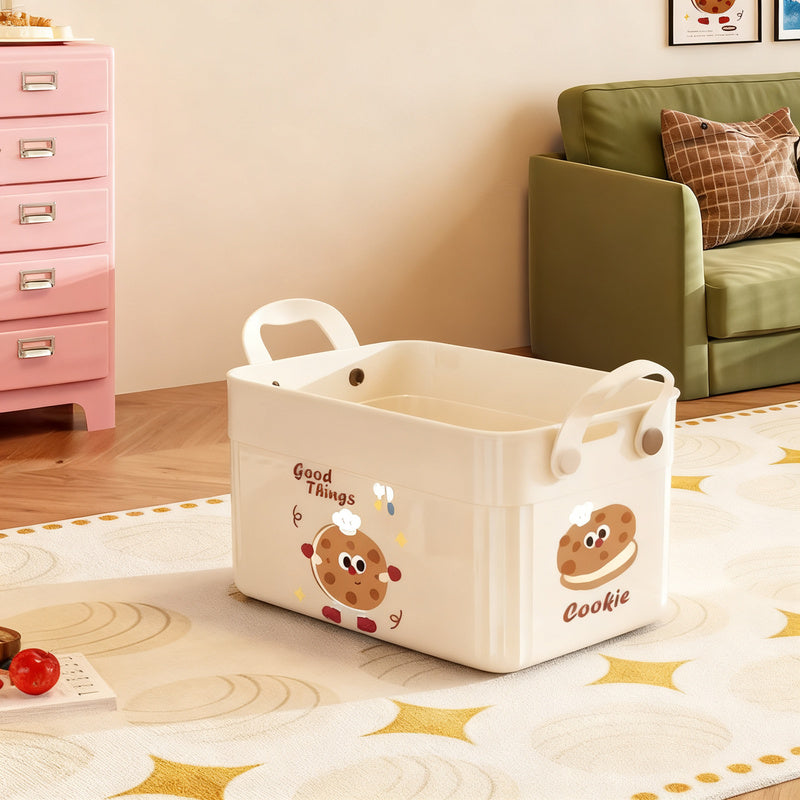 Storage box made of PP plastic, flat
