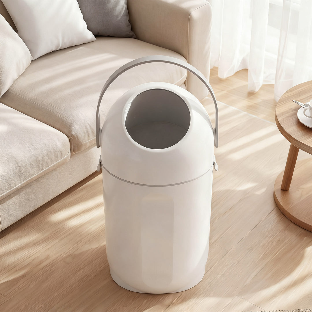 Diaper pail with lid, 12 L, odor-proof