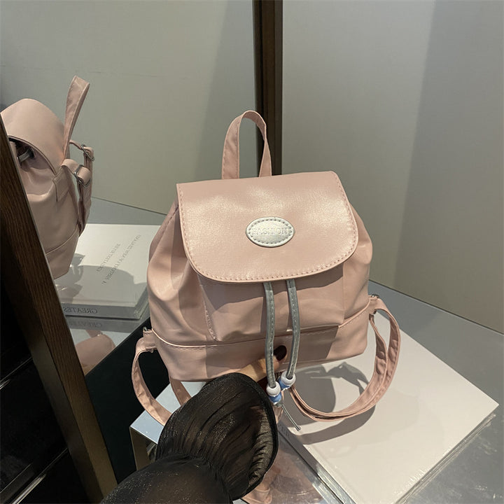 Double Backpack, PU Material, Modern Design