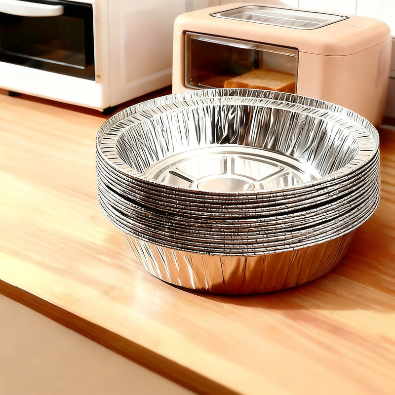 Silicone baking paper and aluminum foil for air fryers
