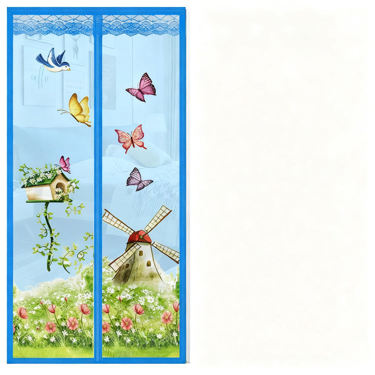 Magnetic Insect Screen Door Curtain