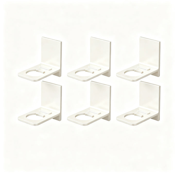 Adjustable bathroom shelf made of aluminum