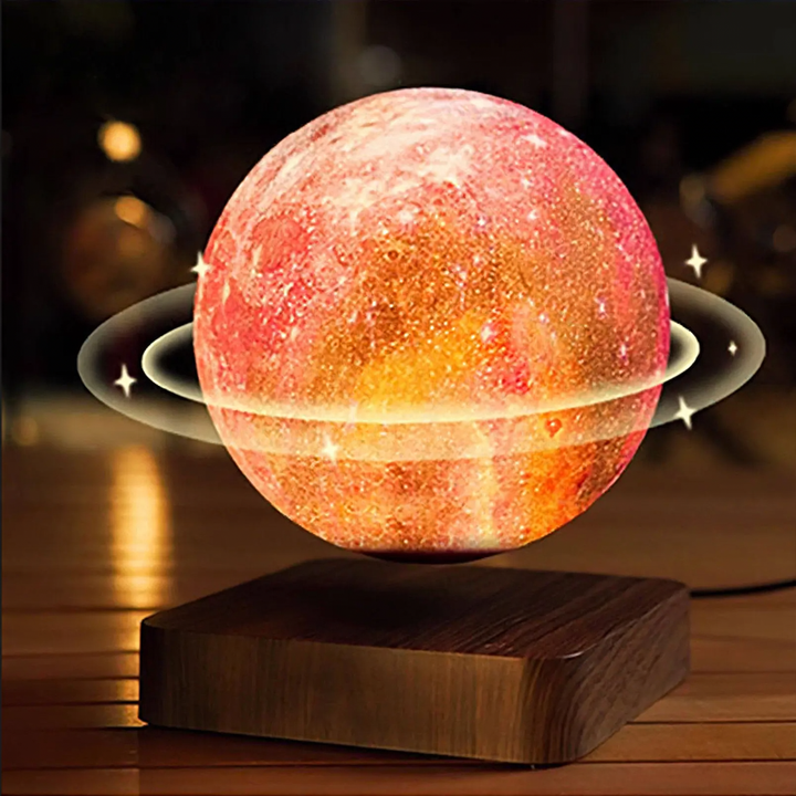 Magnetic Levitation Ring Lamp, 14.8×14.8×2.5 cm