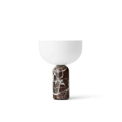 Mushroom-shaped table lamp, marble, LED, touch switch