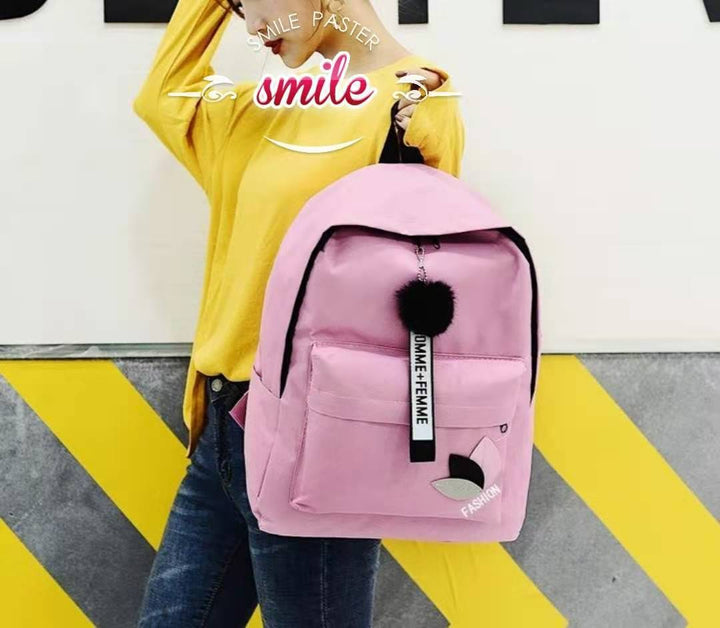 Nylon Backpack, 20–35 L, Print Pattern