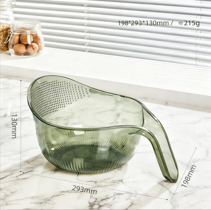 Trash bag storage box, model triangle basket