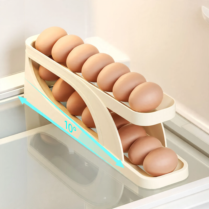 Egg storage box for the refrigerator