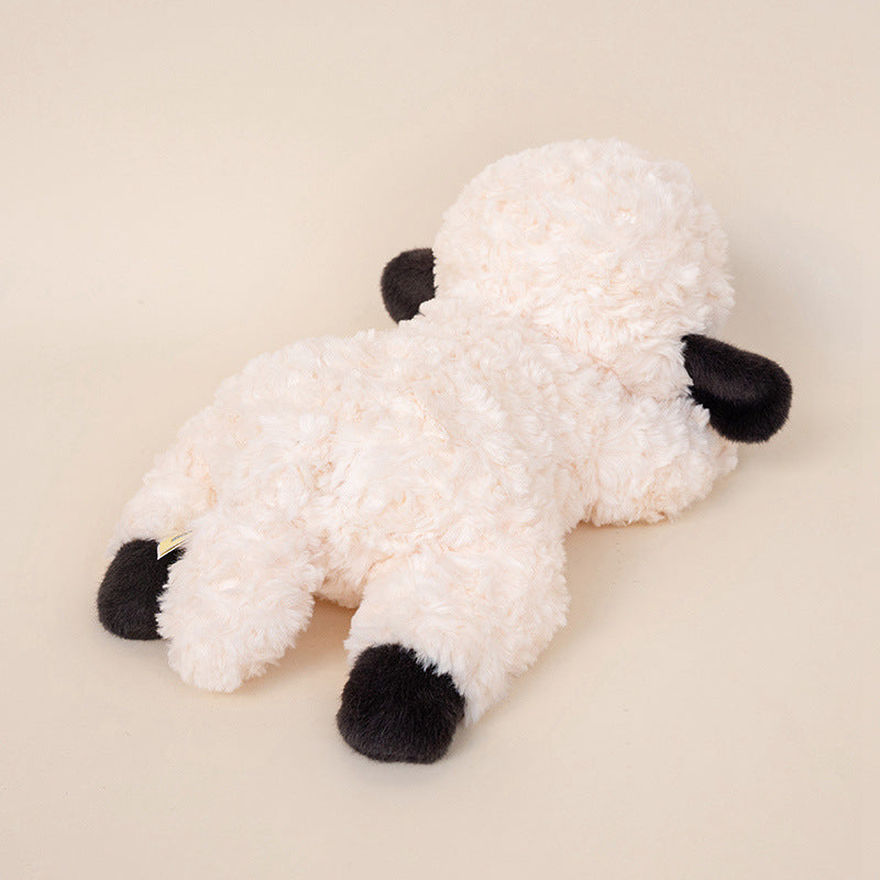 Plush sheep, comfort doll, stuffed animal