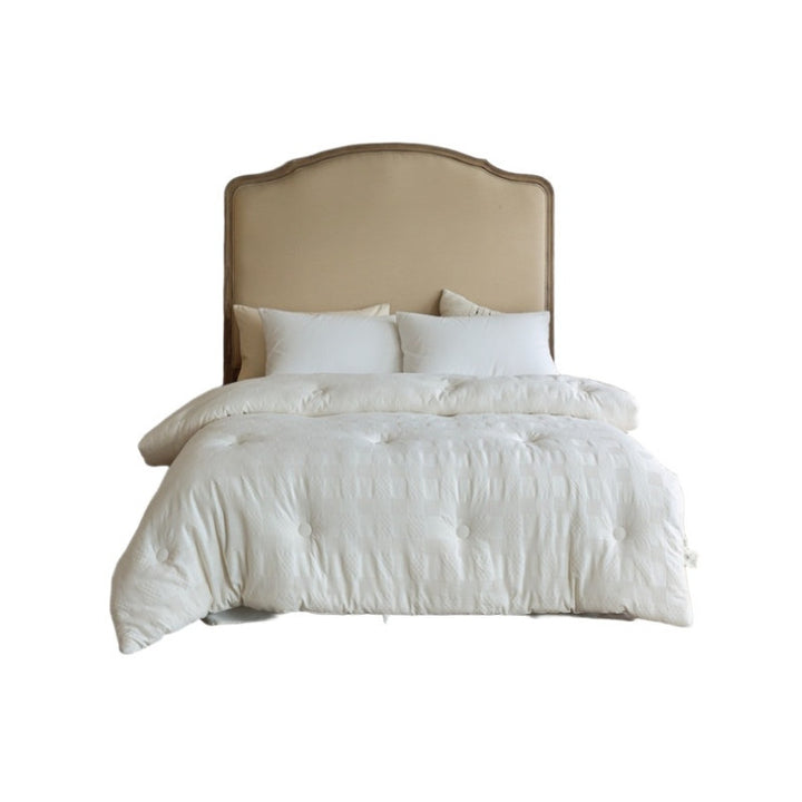 Cotton duvet with polyester filling