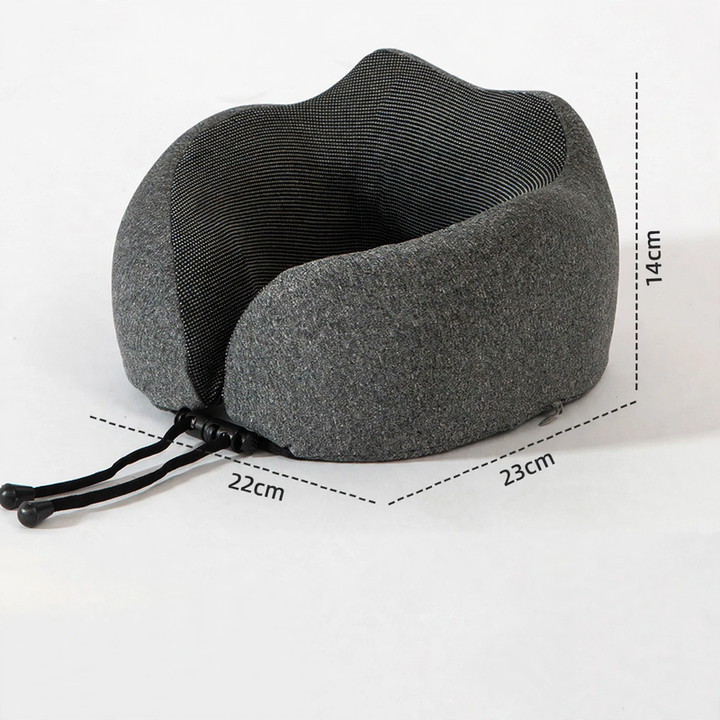 Memory Foam Neck Pillow for Travel and Everyday Use