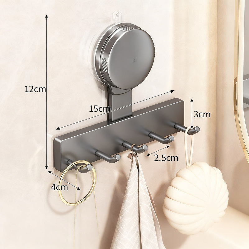 Suction cup hook, load-bearing, no drilling
