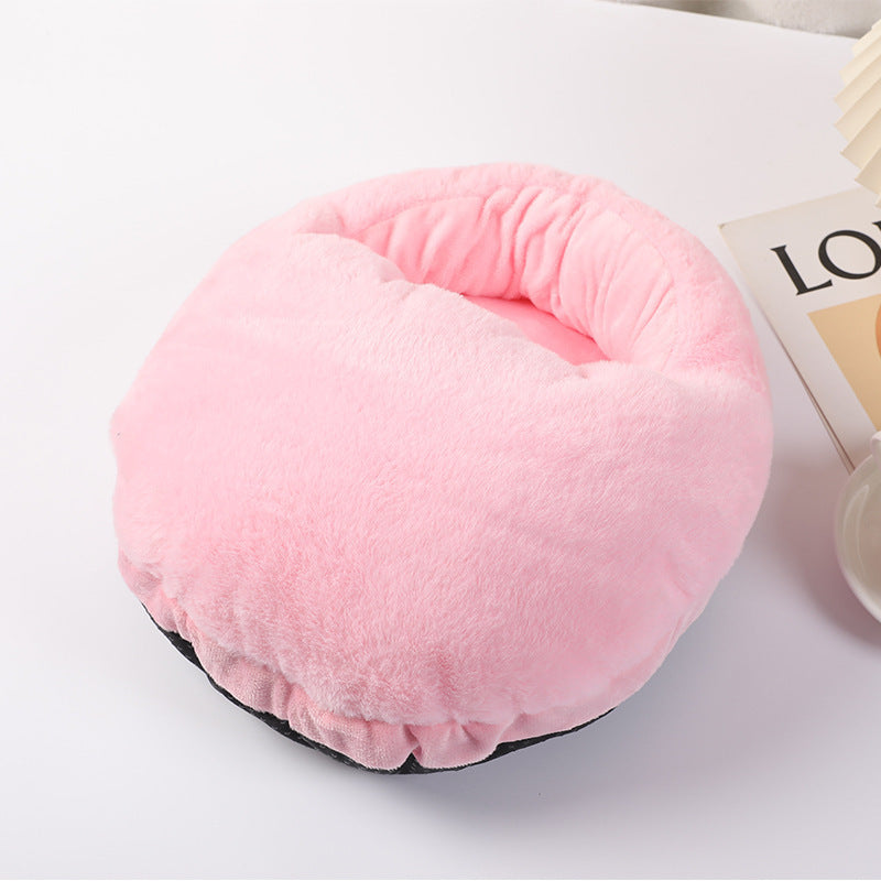USB foot warmer with temperature control and timer