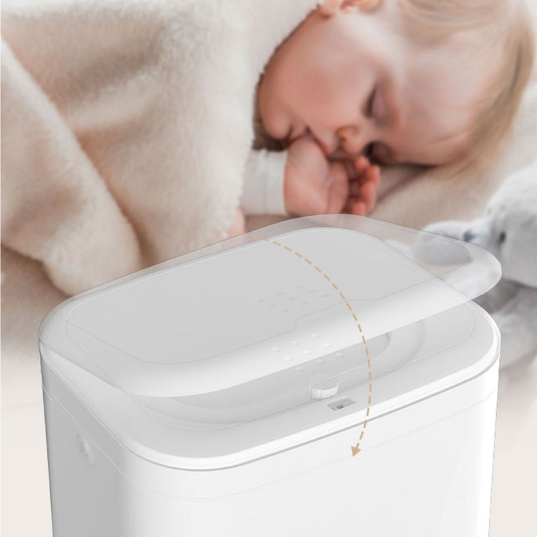Diaper pail with lid, 12 L, odor-proof