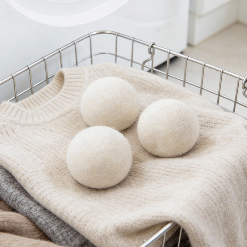 Wool balls for the dryer