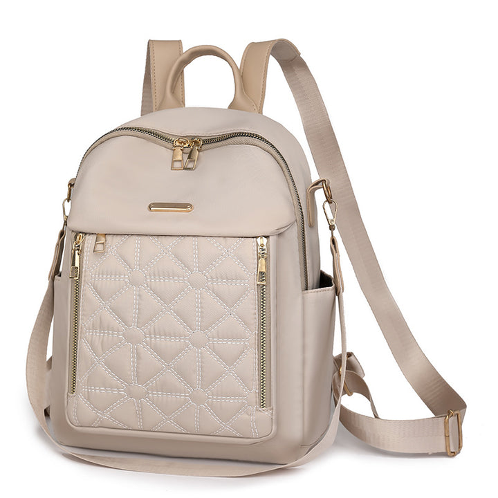 Waterproof women's backpack made of Oxford fabric