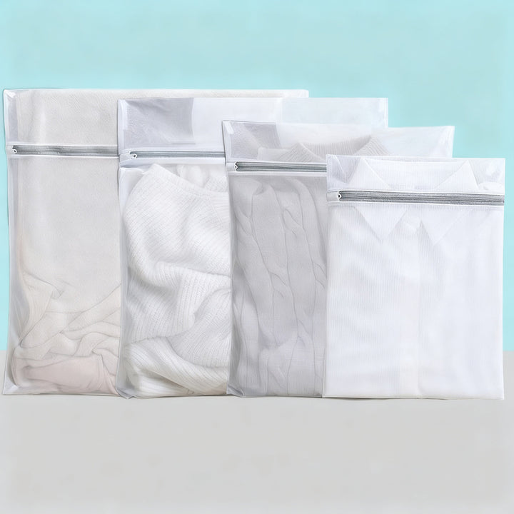 Laundry net made of polyester, fine mesh