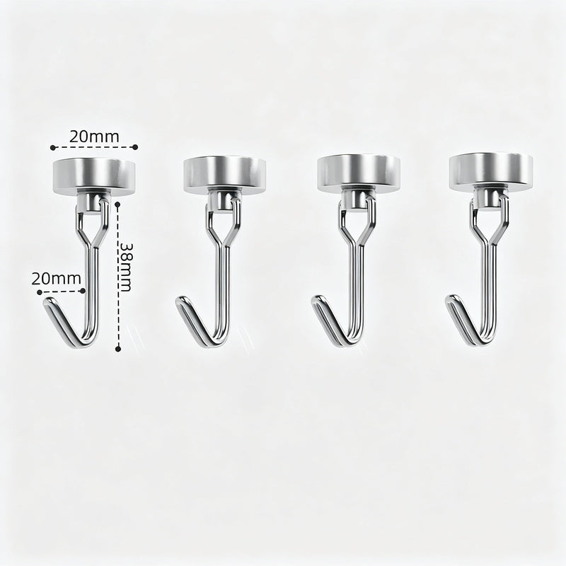 Stainless steel magnetic hooks, magnetic