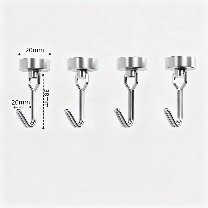 Stainless steel magnetic hooks, magnetic