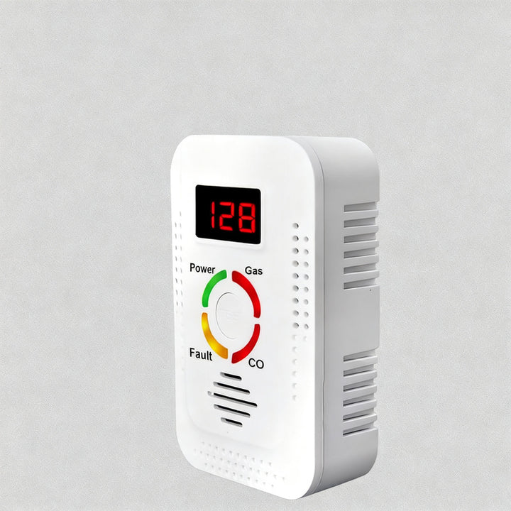 Carbon monoxide and gas detector, model JSN-JY-908COM
