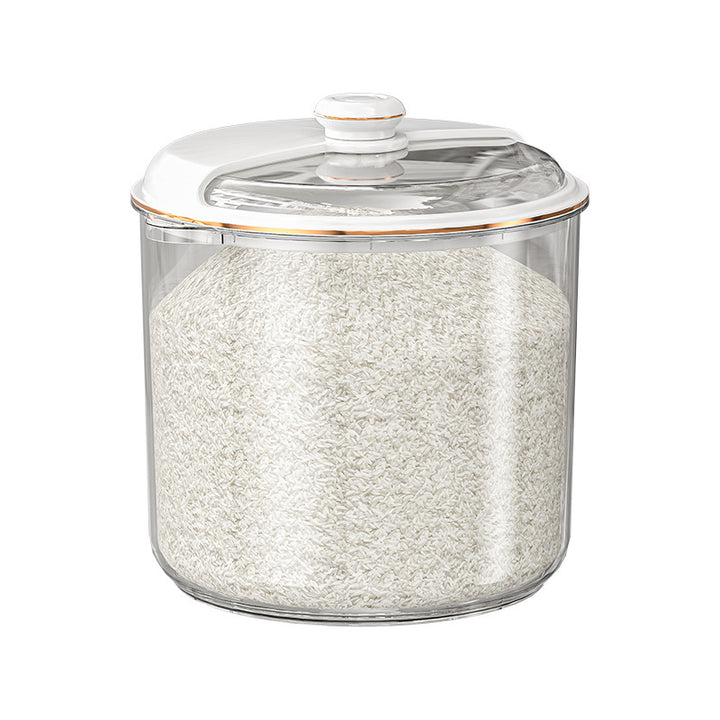 Rice container, plastic, airtight, 7–8 L
