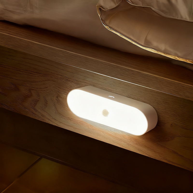 Night light with motion sensor, several colors