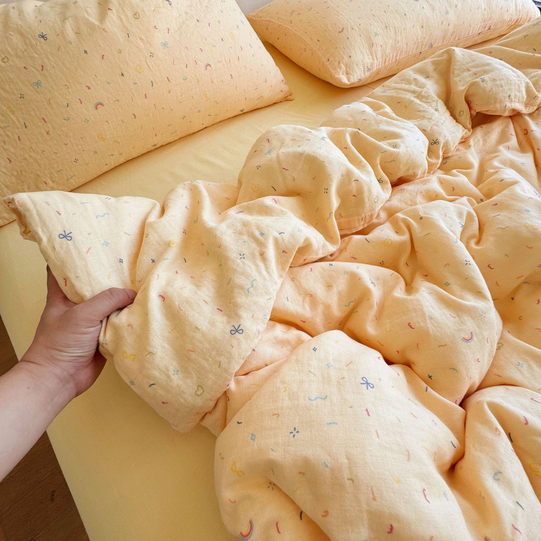 Bedding made of cotton gauze, 100% cotton