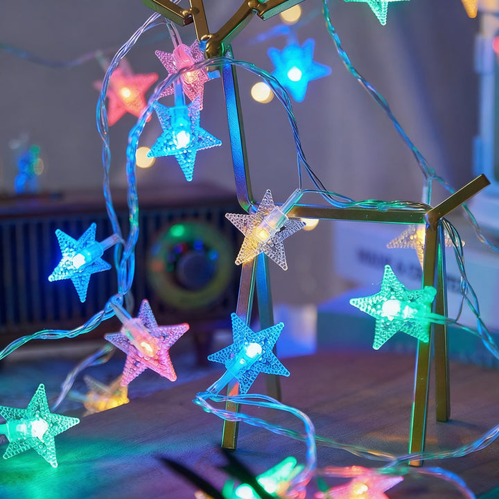 Solar fairy lights with various motifs