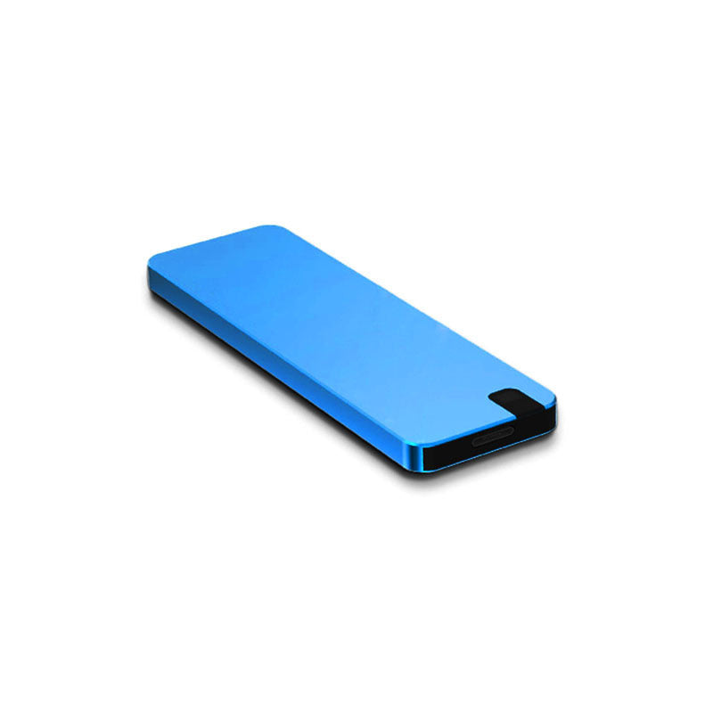 Portable SSD, metal, 105 × 32 × 8 mm