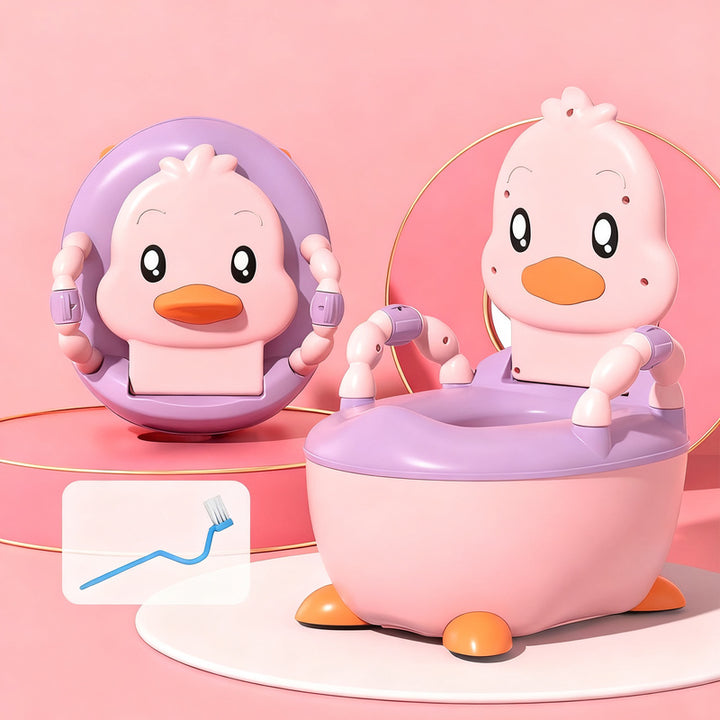Child potty made of plastic