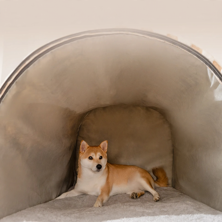 Closed dog tent, four seasons, PP cotton