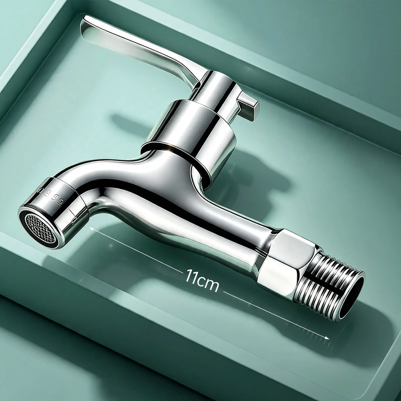 Stainless steel faucet for washing machine and balcony