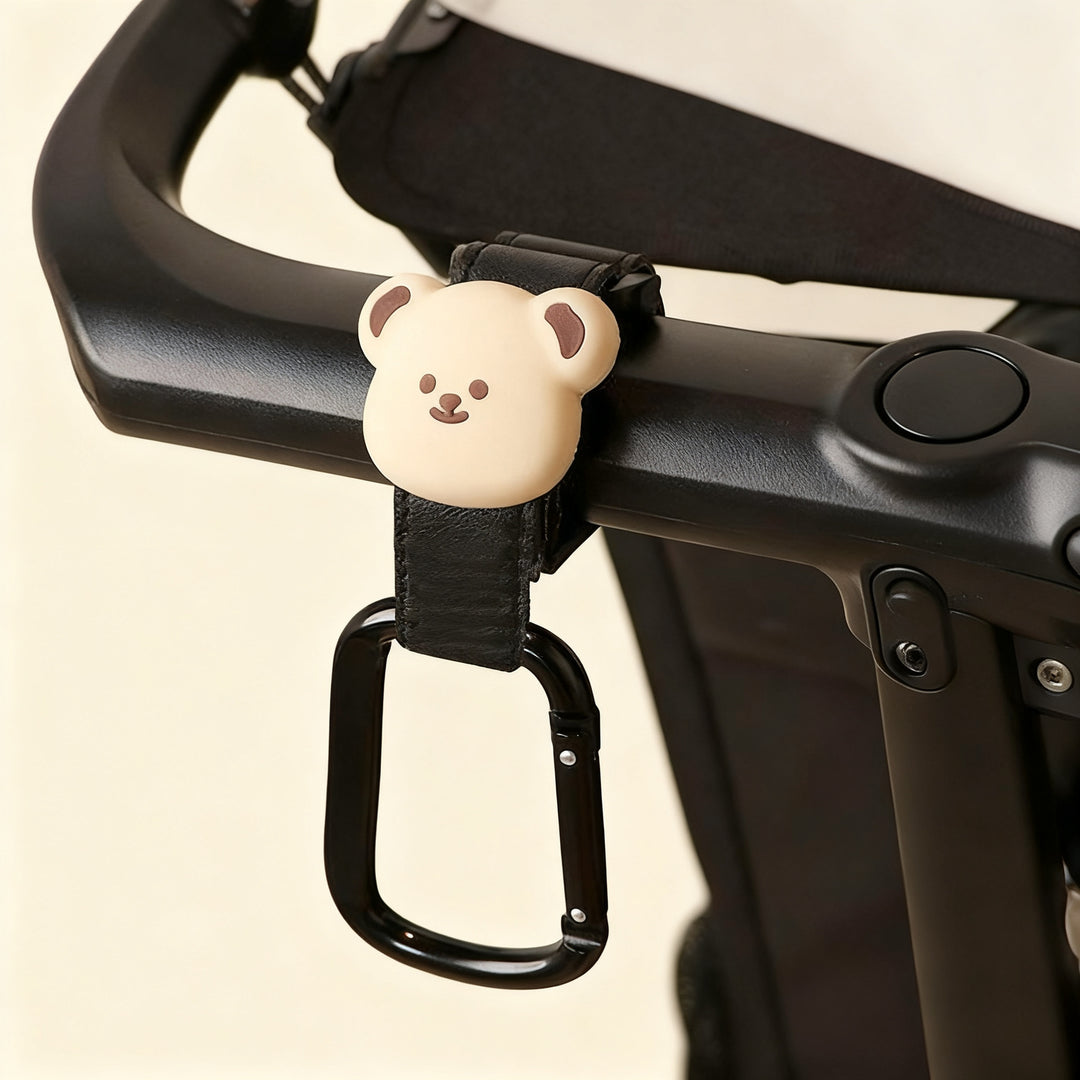 Aluminum stroller hook