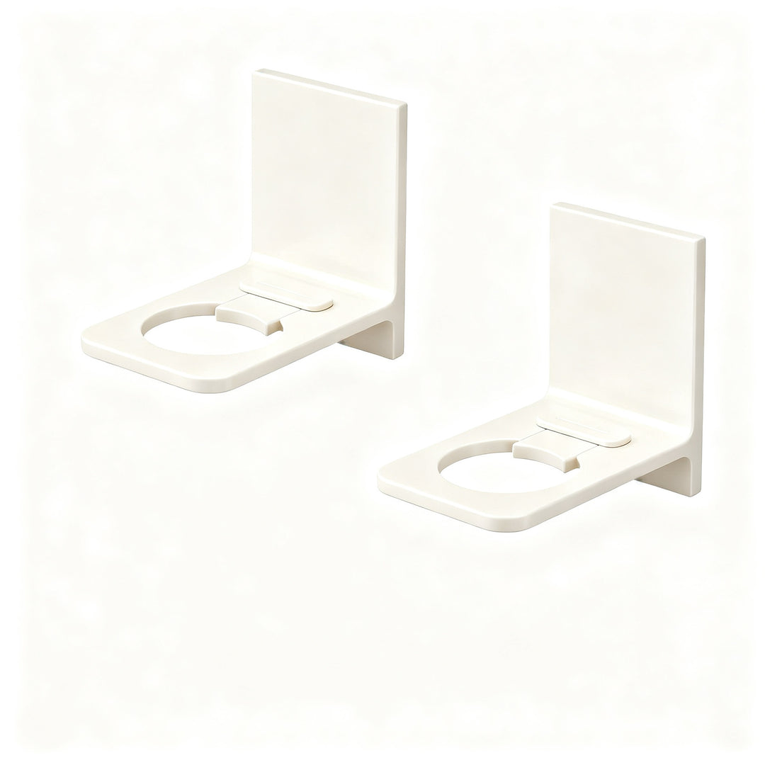 Adjustable bathroom shelf made of aluminum