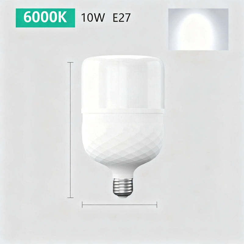 LED bulb E27, energy saving, white