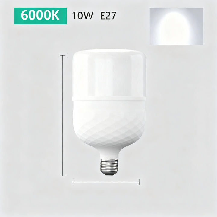LED bulb E27, energy saving, white