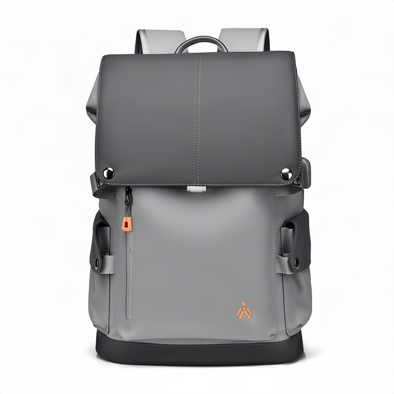 Backpack, 20–35 L, contrasting colors, up to 16 inches