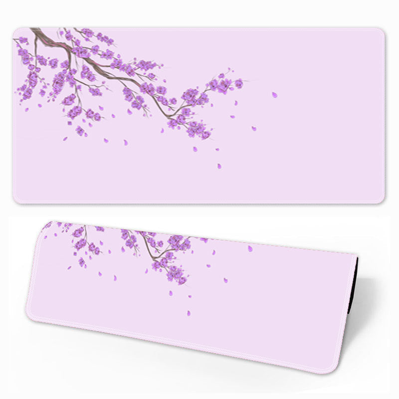 Gaming mouse pad made of natural rubber