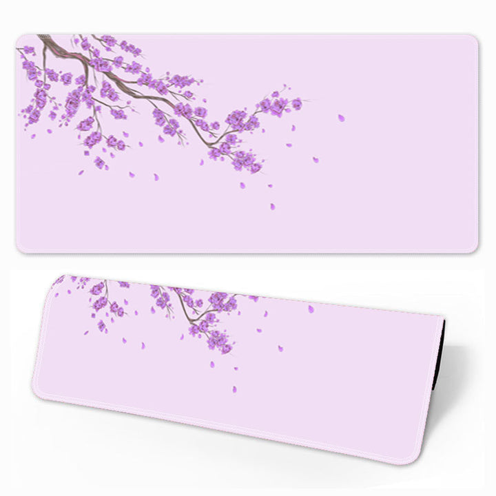 Gaming mouse pad made of natural rubber