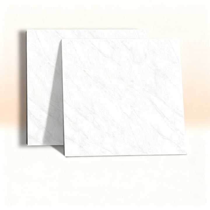 Self-adhesive PVC flooring with tile appearance