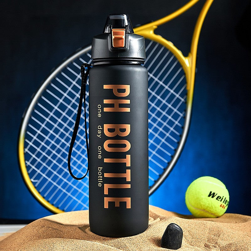 Sports water bottle made of PC, 1000 ml