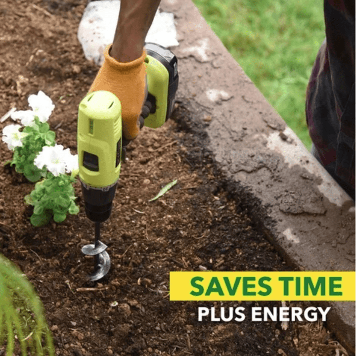 Noxord | DrillDigger Pro – Carbon Steel Garden Hole Digger for Fast Planting