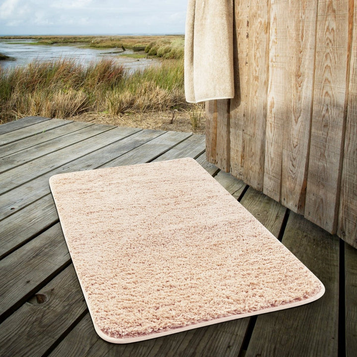 Kalsten | Luxura UltraSoft Bath Mat | Super-absorbent microfiber bathroom rug with anti-slip backing