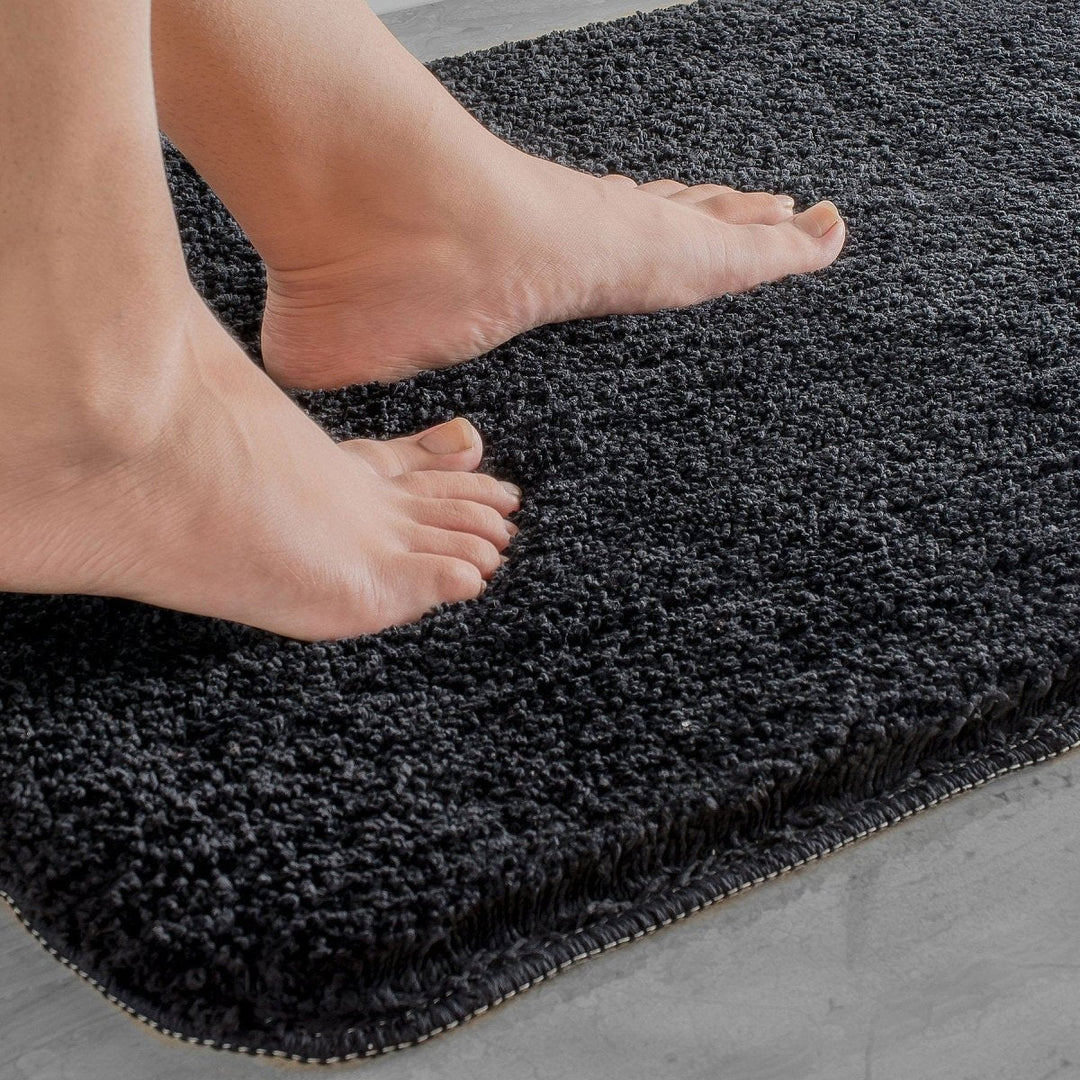 Kalsten | Luxura UltraSoft Bath Mat | Super-absorbent microfiber bathroom rug with anti-slip backing
